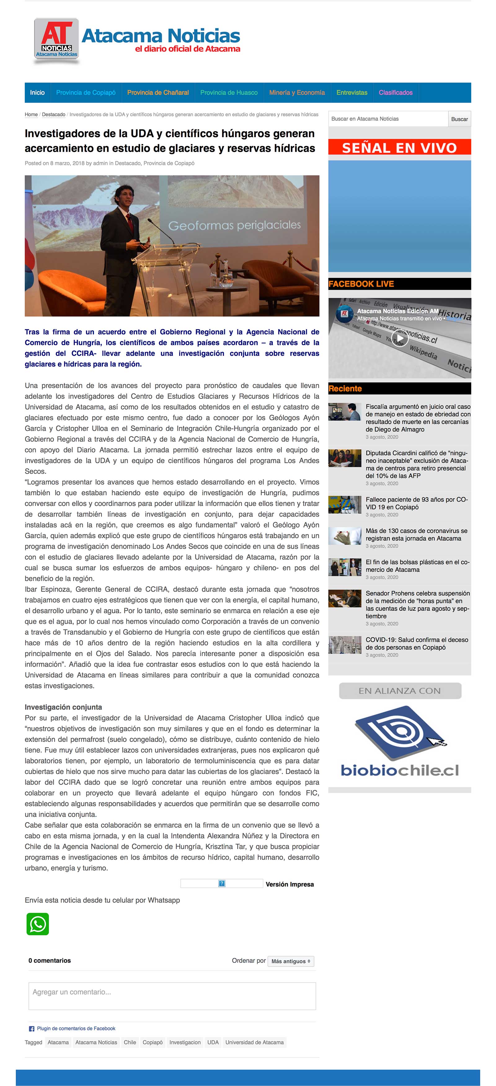 atacama noticias
